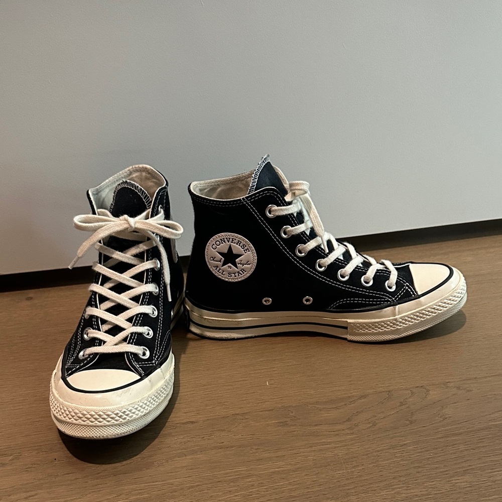 Converse Classic Black and White High-Tops